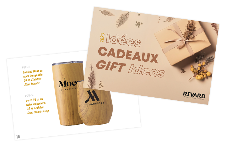Une foule d'idées cadeaux pour gâter vos clients & employés!