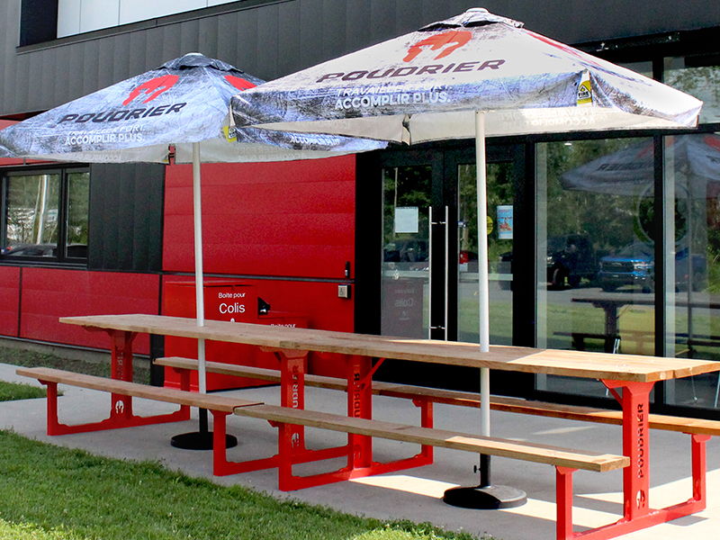 Parasols de Poudrier