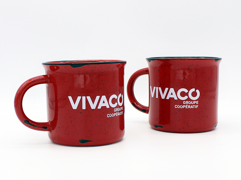 Tasses en céramique de Vivaco groupe coopératif